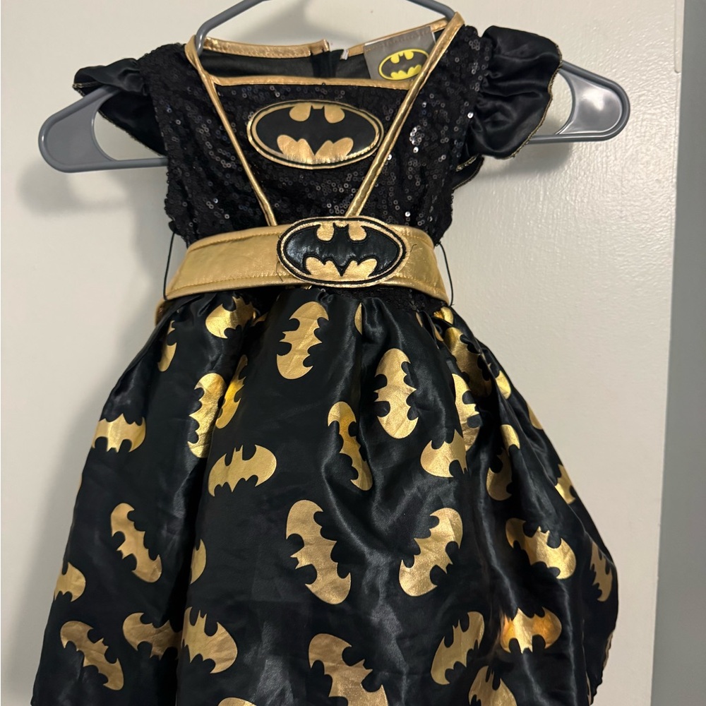 Rubie's Black and Gold Superhero Costume for Girls
